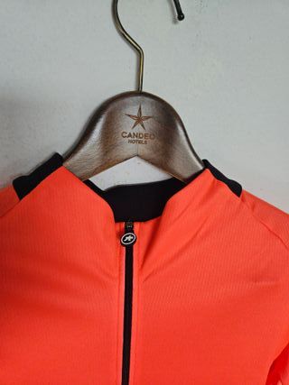 Maillot Assos Manga Larga Naranja