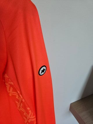 Maillot Assos Manga Larga Naranja