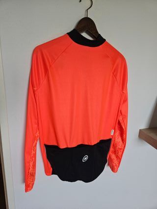 Maillot Assos Manga Larga Naranja