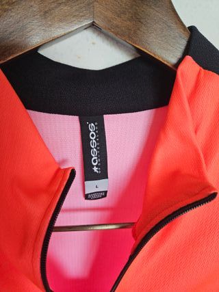 Maillot Assos Manga Larga Naranja