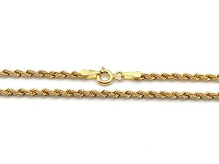 cadena oro 18k 25cm
