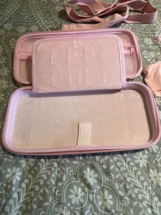 Funda Nintendo Switch OLED Rosa Flores