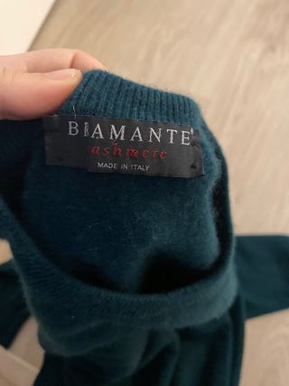 Jersey Bramante Cachemira Verde