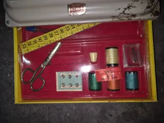 Máquina de coser retro vintage