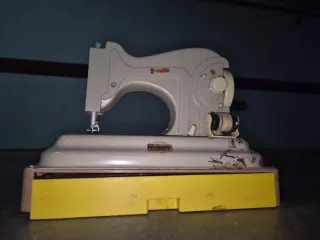 Máquina de coser retro vintage