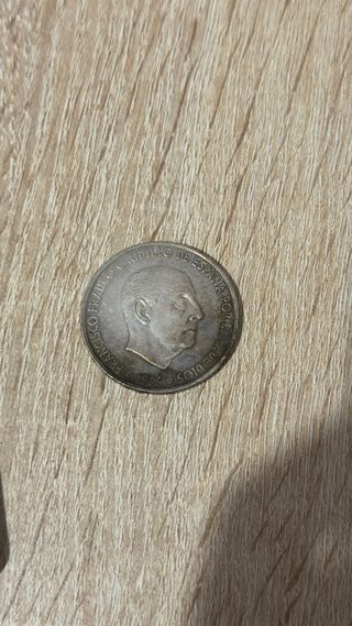 Moneda 100 pesetas Franco 1966