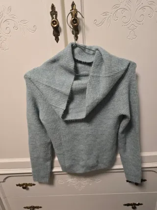 Jersey hombros azul talla única