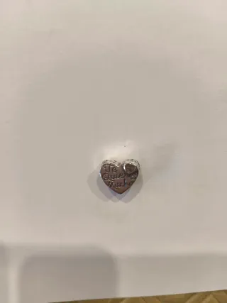 Charm Corazón Plata Te Quiero Mucho
