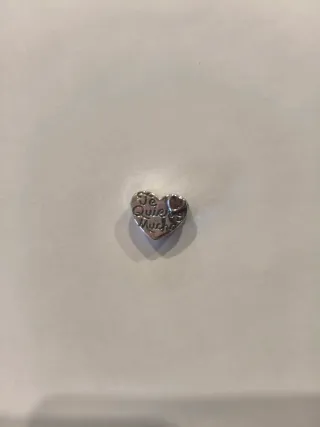 Charm Corazón Plata Te Quiero Mucho