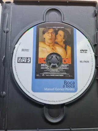 DVD Boca a boca Comedia Romántica Español