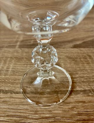 Lote 11 Copas Cristal Tallado - Estilo Vintage