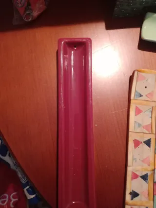 Porta incienso cerámica y madera