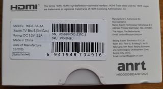 Xiaomi TV Box S 3ª Gen 4K Google TV