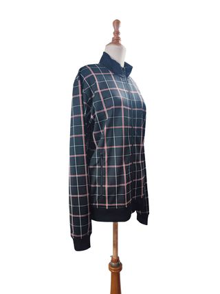 Carhartt/ Vintage Sudadera cremallera cuadros M