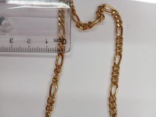 Cadena Oro 18K Figaro