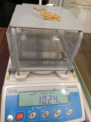 Cadena Oro 18K Figaro