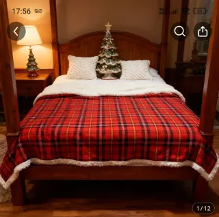 Manta de felpa doble cara