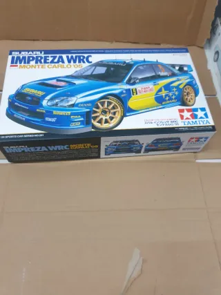 Maqueta Tamiya Subaru Impreza WRC Monte Carlo '05