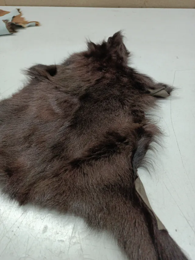 Piel de animal para decoración