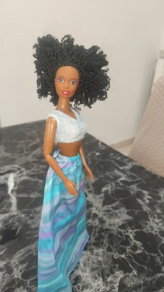Barbie Vintage Capelli Ricci Afro
