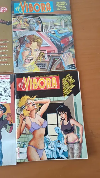Comics el víbora vintage