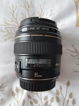 Objetivo Canon EF 85mm f/1.8 USM