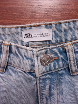 Pantalón vaquero Zara mujer talla 38