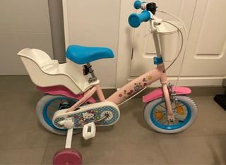 Bicicleta infantil Hello Kitty rosa 12 pulgadas