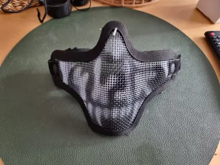 Máscara Airsoft Táctica black skull