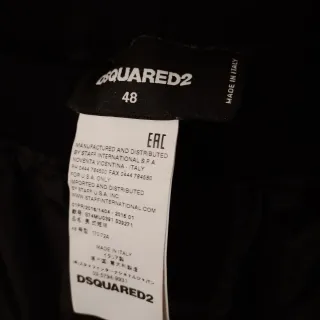 Calções Dsquared2 Preto e Rosa