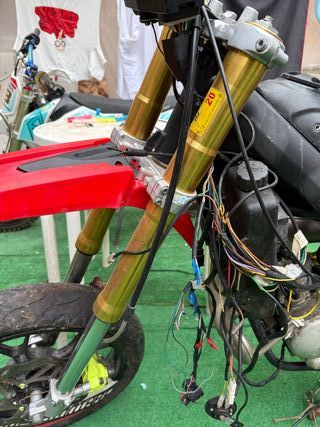 Horquilla Marzocchi Dorada Invertida