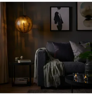 Lámpara Techo Ikea PS 2014 Negra