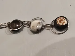 Collana Dafne argento 925 e agata