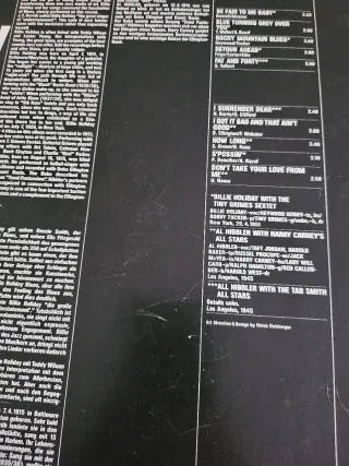 Vinilo LP Billie Holiday & Al Hibbler Jazz