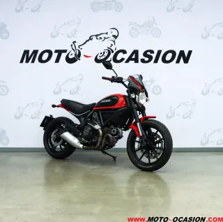 Ducati Scrambler 800 Icon Negra y Roja