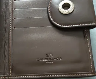 Cartera Balenciaga Marrón Monedero Mujer