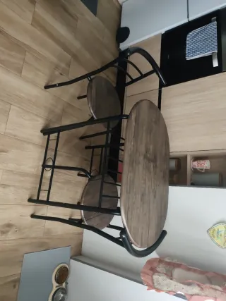 Mesa y 2 Sillas Cocina