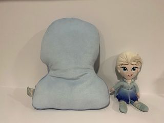 Mochila Frozen Elsa Lentejuelas y cojin