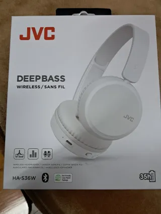 Auriculares JVC Deep Bass Inalámbricos Bluetooth