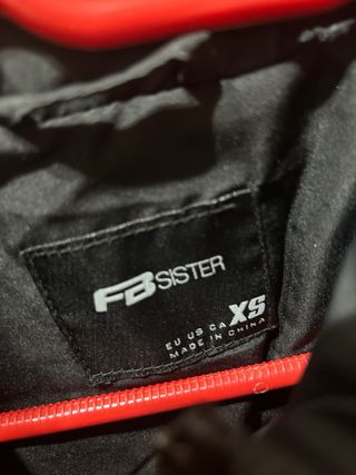 Chaleco acolchado negro