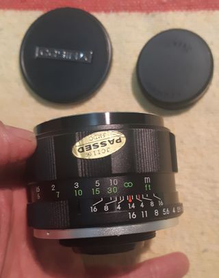 Objetivo Cosinon 55mm f/1.4 Cosina