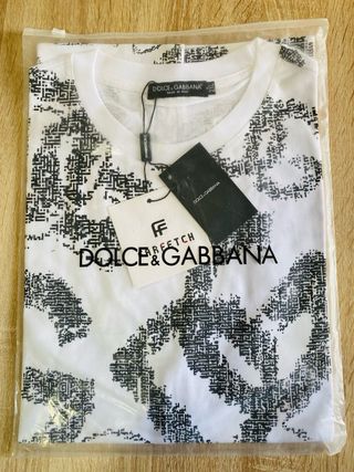 Camiseta Gucci Negra con Estampado