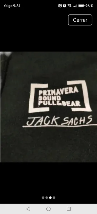 Chaqueta hombre primavera sound 2022 pull&bear