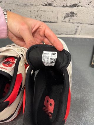 New Balance 550 Rojo Blanco