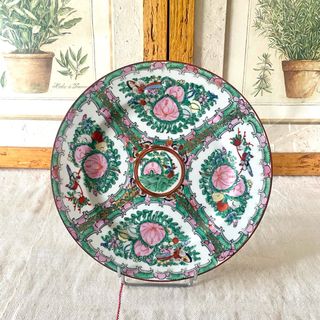 Plato antiguo porcelana de Macao (Macau) – esmalte