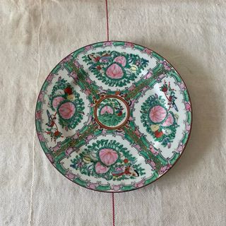 Plato antiguo porcelana de Macao (Macau) – esmalte