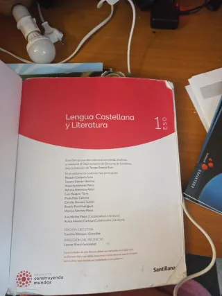 LENGUA CASTELLANA Y LITERATURA 1 ESO CONSTRUYEN...