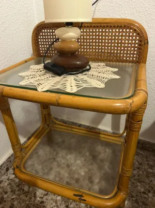 Cabecero 135cm y 2 mesitas noche