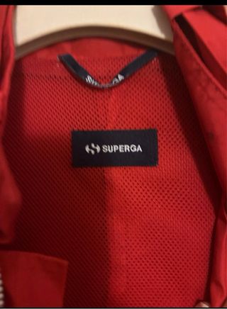 Giubbino Superga rosso