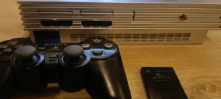 Consola PS2 Fat Plateada + Accesorios